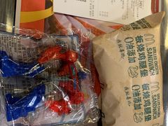 板烧鸡腿堡-麦当劳(新华路步步高店)