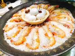 盐焗罗氏虾-雅和生态渔庄·宜城锅巴饭(龙灵山公园店)