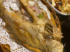 煎焗小黄鱼-聚汇三少·龙虾·中餐厅(莫邪路新天地店)