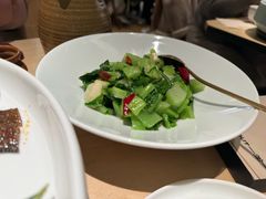 辣椒炒苦菜-一坐一忘云南菜(卓悦中心)
