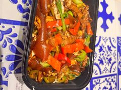 小鲜肉炒酿皮-老头爱马仕酸豇豆炒饭(丰富路店)