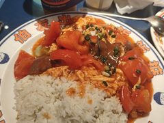 番茄蛋牛肉饭-伯友茶记(中华广场店)