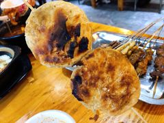 烤烧饼(串)-老姑砂锅·烧烤天津菜(体北道店)