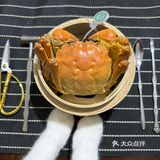 家里吃大闸蟹，它总归头排头座！