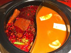 番茄鸳鸯锅-蜀滋香鲜鱼火锅(黄金路店)