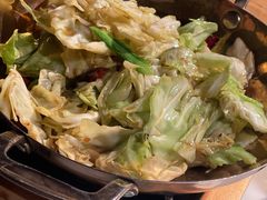 杭州香锅卷心菜-绿茶餐厅(西单老佛爷店)