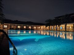 -海悦山庄酒店-花园泳池