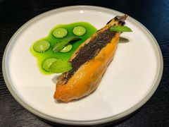 香烤茄子佐烧茄酱和草药酸奶酱-GANEA 厨房神话故事西餐厅