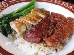 叉烧拼豉油鸡饭-肥韬茶餐厅(南山mini店)