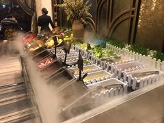 自助取餐区-万达瑞华酒店美食汇自助餐厅(楚河汉街店)