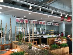 大堂-大草原清真饭庄(沙河店)