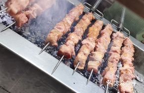 Skewered Roasted Pork Tenderloin