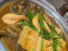 -东来菜馆•手抓海鲜家常菜•海鲜锅贴(鸽子窝店)