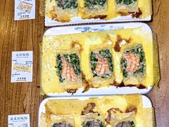 -东来菜馆•手抓海鲜家常菜•海鲜锅贴(鸽子窝店)