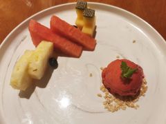 时令水果与树莓雪芭-沈阳君悦酒店·意坊意大利餐厅