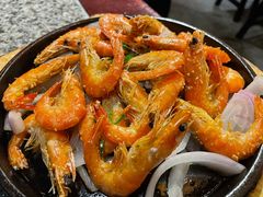 金蒜铁板烤大虾-南京大牌档(香港广场店)