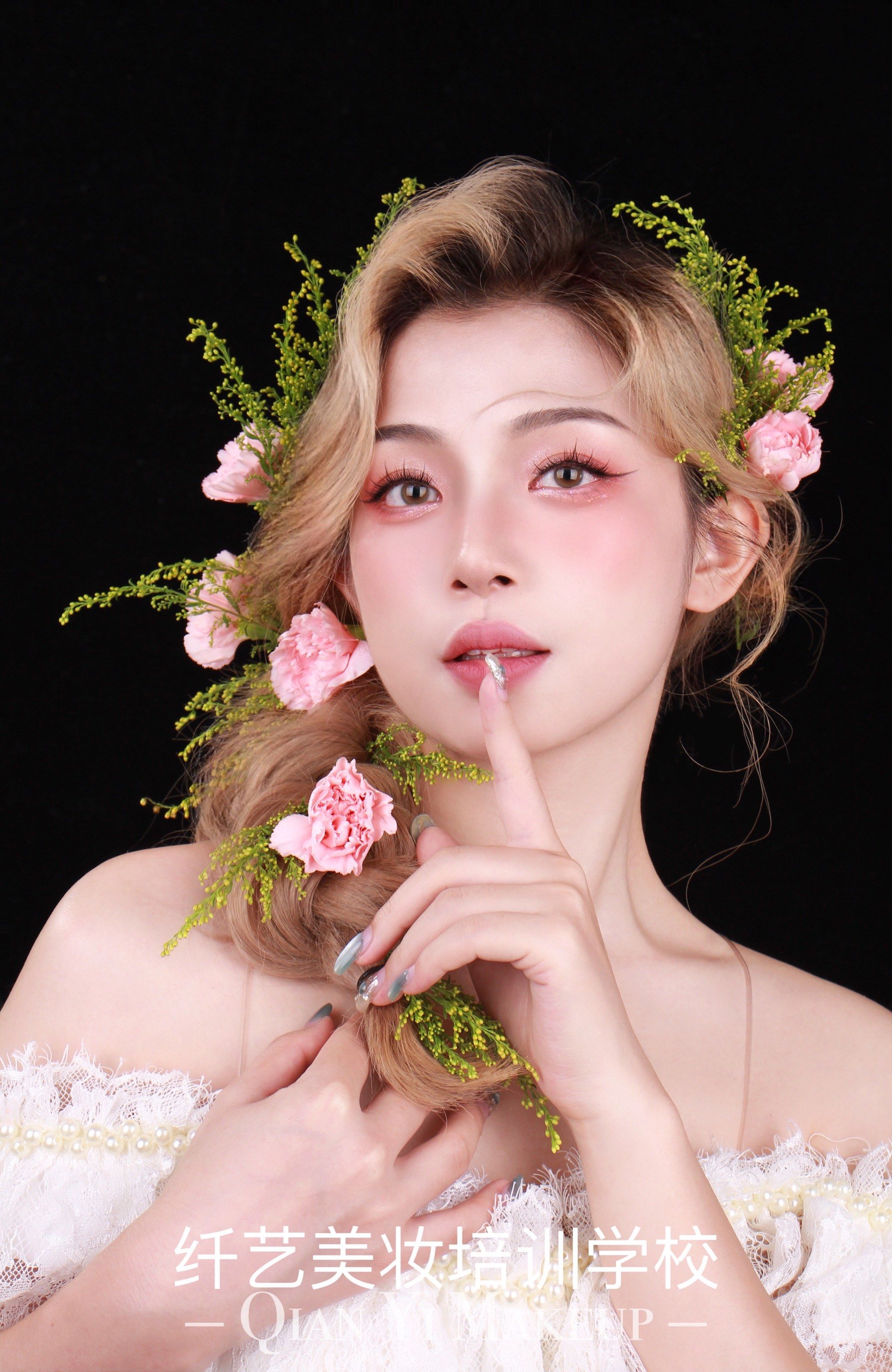 森系抽丝鲜花造型🌸