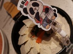 熊猫豆腐-左庭右院鲜牛肉火锅(环球港店)