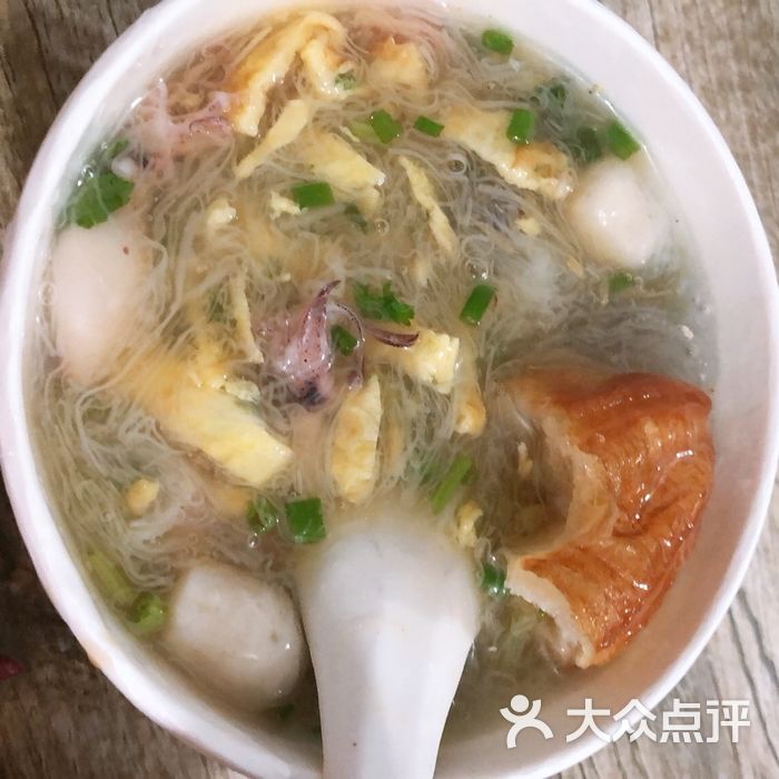 闽南老字号阿庆面线糊