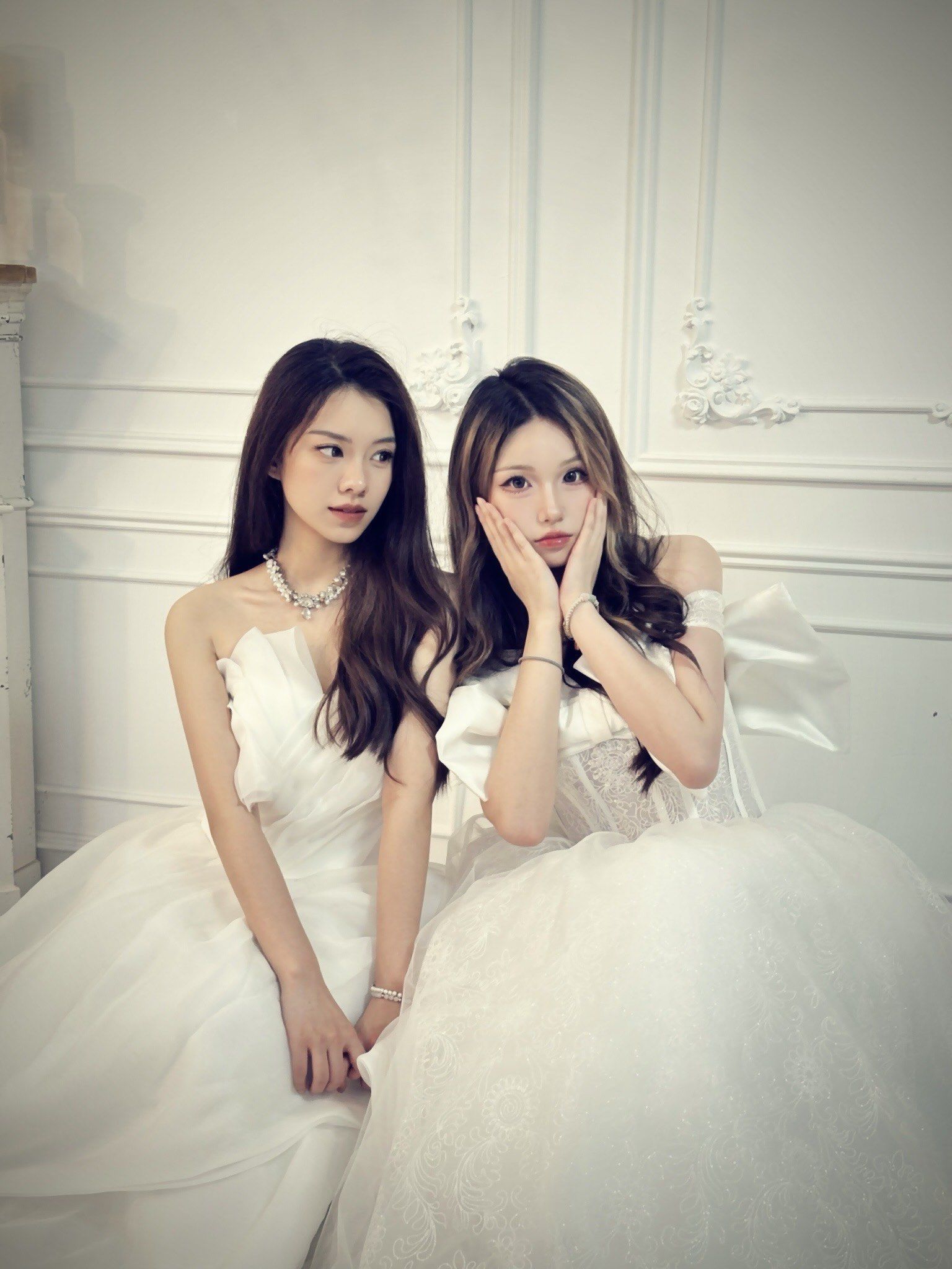 终于在重庆和闺蜜拍到了网上很火的婚纱照