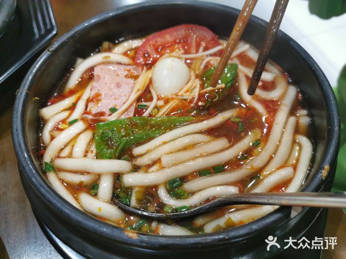 猪脑壳凉面土豆粉图片