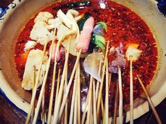 串串香-老城区炭火牛蛙锅(国展中心店)
