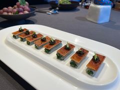 鱼子酱脆皮野菜松板肉-上海滩餐厅(BFC外滩金融中心店)