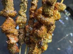 -劳动公园新疆人烤腰子