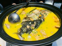 鱼籽鱼泡煮鱼头-沁园·珍藏湘味(芙蓉广场店)