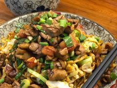 香肠大肠腰花炒面-跃跃鸡肠面(人民北路店)