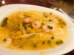 鲜虾扒白菜-玉华台饭庄(裕中西里小区店)