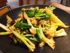 干锅花菜-丁记盐蘸牛肉·新杭菜(河东路店)