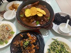 -胡老三家土菜馆·老店地方特色菜·招牌茅山地锅老鹅