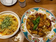 大盘鸡盖饭-巴依老爷新疆美食(常营店)