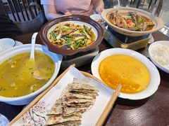 -阿峰饭店·本地土菜馆·农家土鸡煲·一品神仙鸡(报福店)