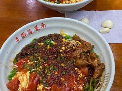 -手擀菠菜面(西康路店)