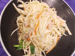 茭白炒肉丝-民间瓦缸煨汤館(嵩山路店)