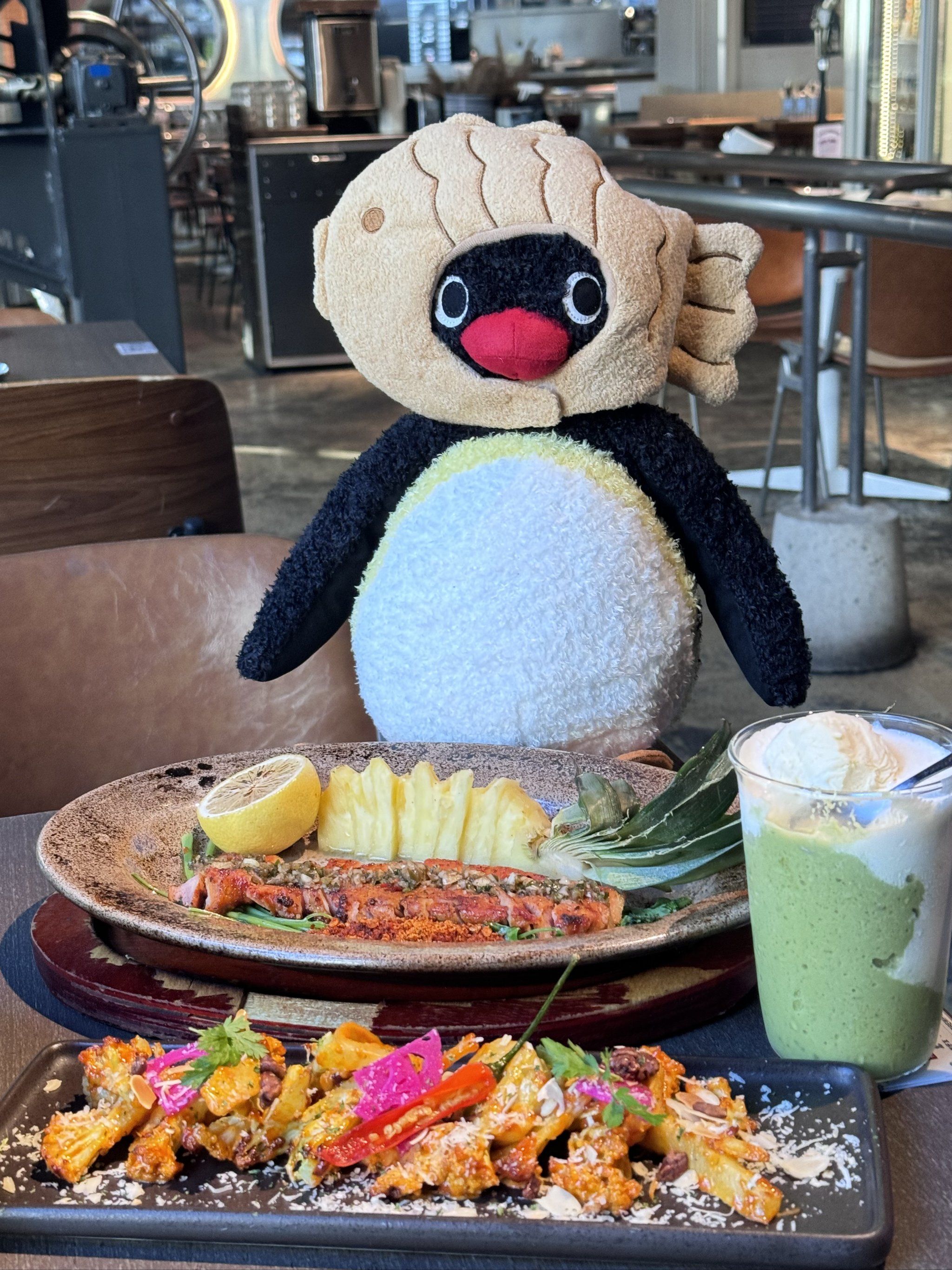 带pingu宝出门觅食噜