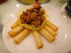 炸牛奶拼陈皮骨-海宝酒家(中山四路店)