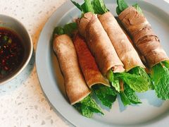 薄荷牛舌卷-半山腰·云南菜(侨福芳草地店)