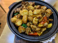 三杯牛蛙-台北楚楚园馅饼粥(虹桥南丰城店)
