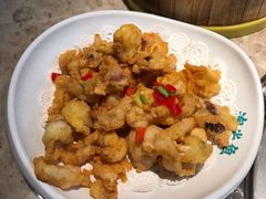 椒盐鱼腩-淘米捞·米汤脆鲩鱼火锅(福田皇岗店)