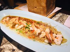 蒜蓉粉丝虾-绿茶餐厅(西湖银泰百货店)