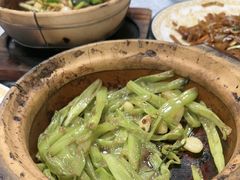 澳门虾酱啫通菜梗-天宝食坊·啫啫煲大排档(西华路店)