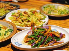 茄子烧豆角-永红源·啤酒烧烤海鲜大排档(台柳路店)