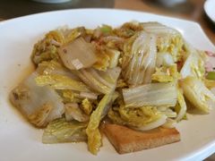 白菜心煎豆腐-秦香阁·西北家常菜(徐汇日月光中心店)