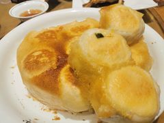 韭菜大虾水煎包-新时代大酒店(仰口路店)