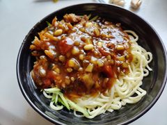 茄子卤面-大姨捞面(新安花园店)