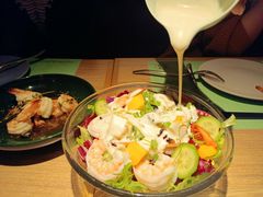 脆甜鲜虾沙拉-幸薈飯堂