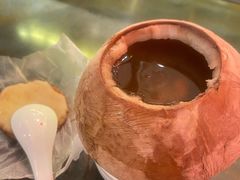 泰式椰皇炖乌鸡汤-陈鹏鹏潮汕菜(宝安机场T3航站楼店)